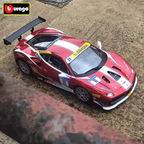 Bburago 1:24 Ferrari 488 Challenge Formula Racing 2017