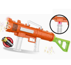 10 Holes Battery Operated Colorful Bubble Storm Gun