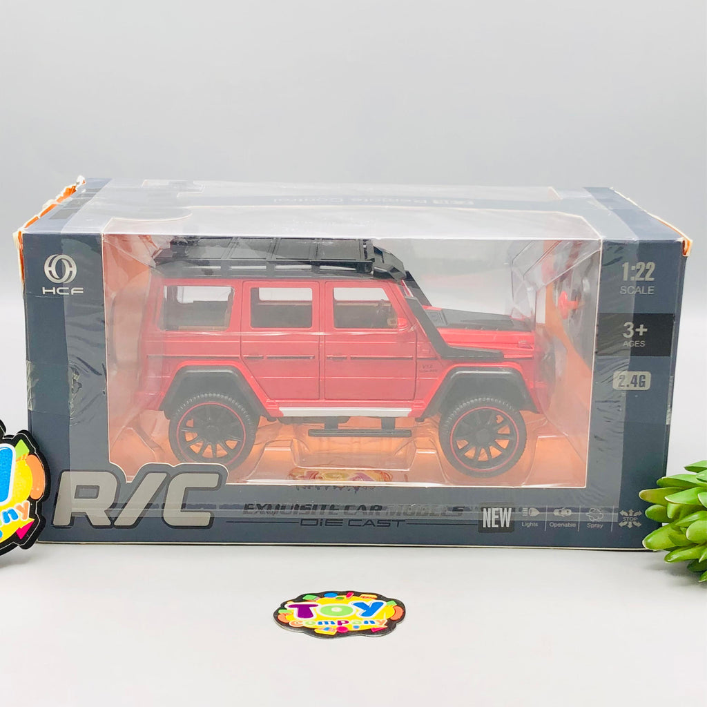 1:22 RC Diecast Mercedes G500 Model Car With Smoke