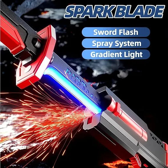 17* Inches Kids Multi-Color Laser Sword With Smoke