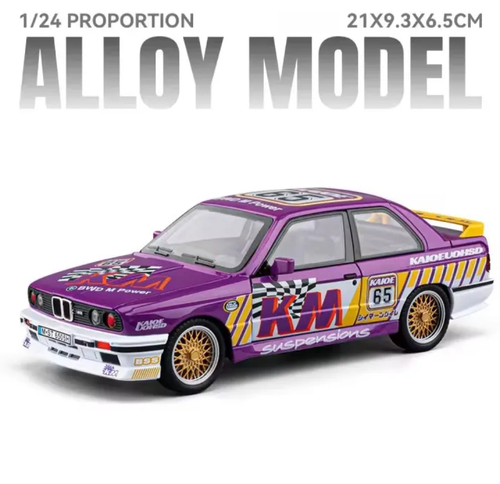 1:24 Diecast 1988 BMW M3 E30 Model Car