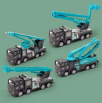 1Pc ABS Inertial City Maintenance Fleet Model - Assortment