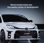 Maisto 1:24 2021 Toyota GR Yaris Model - White