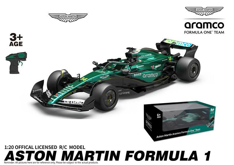 1:20 RC Aston Martin Formula One Sports Car - Official Licensed