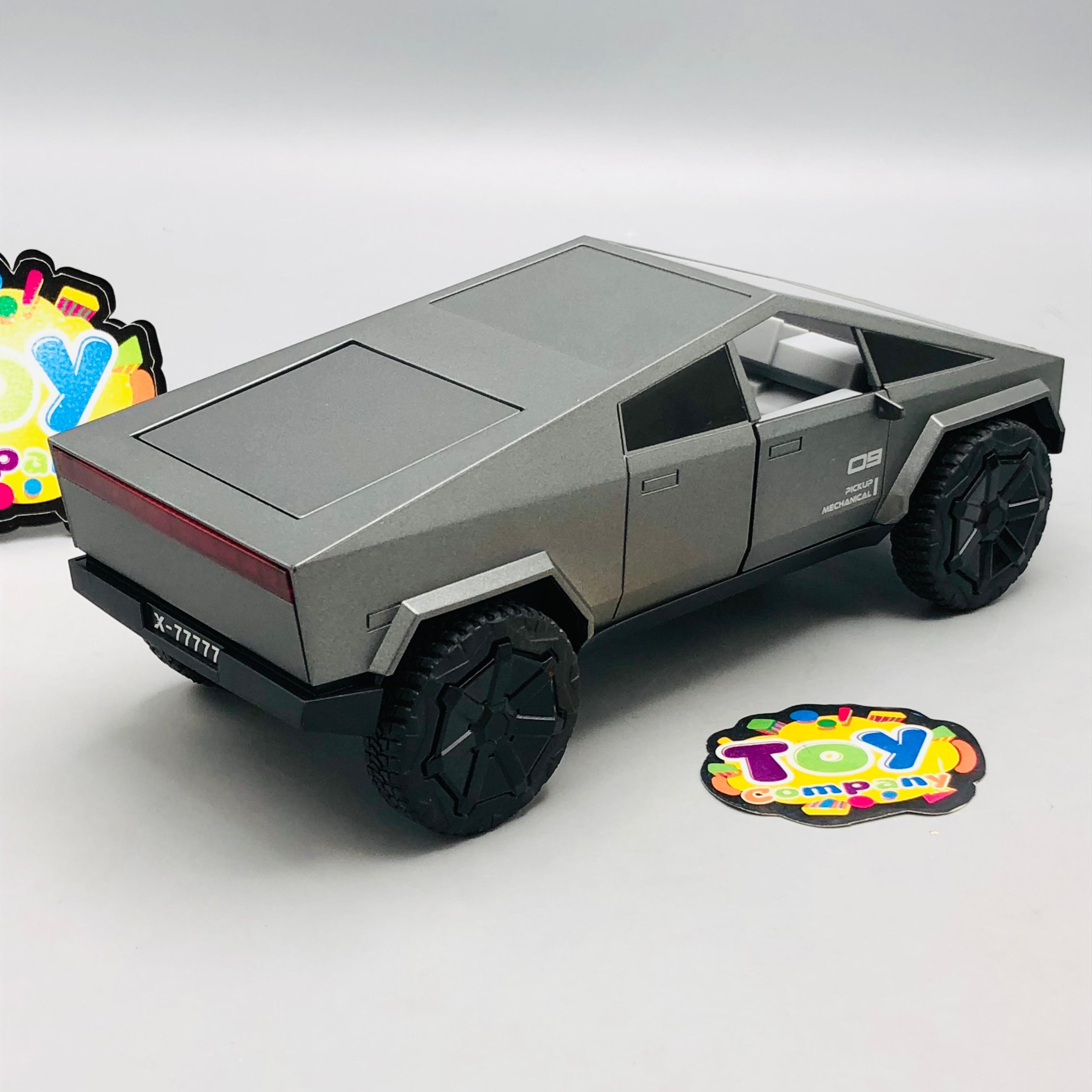 1:22 Remote Control Tesla Cyber Truck With EV Charging Station