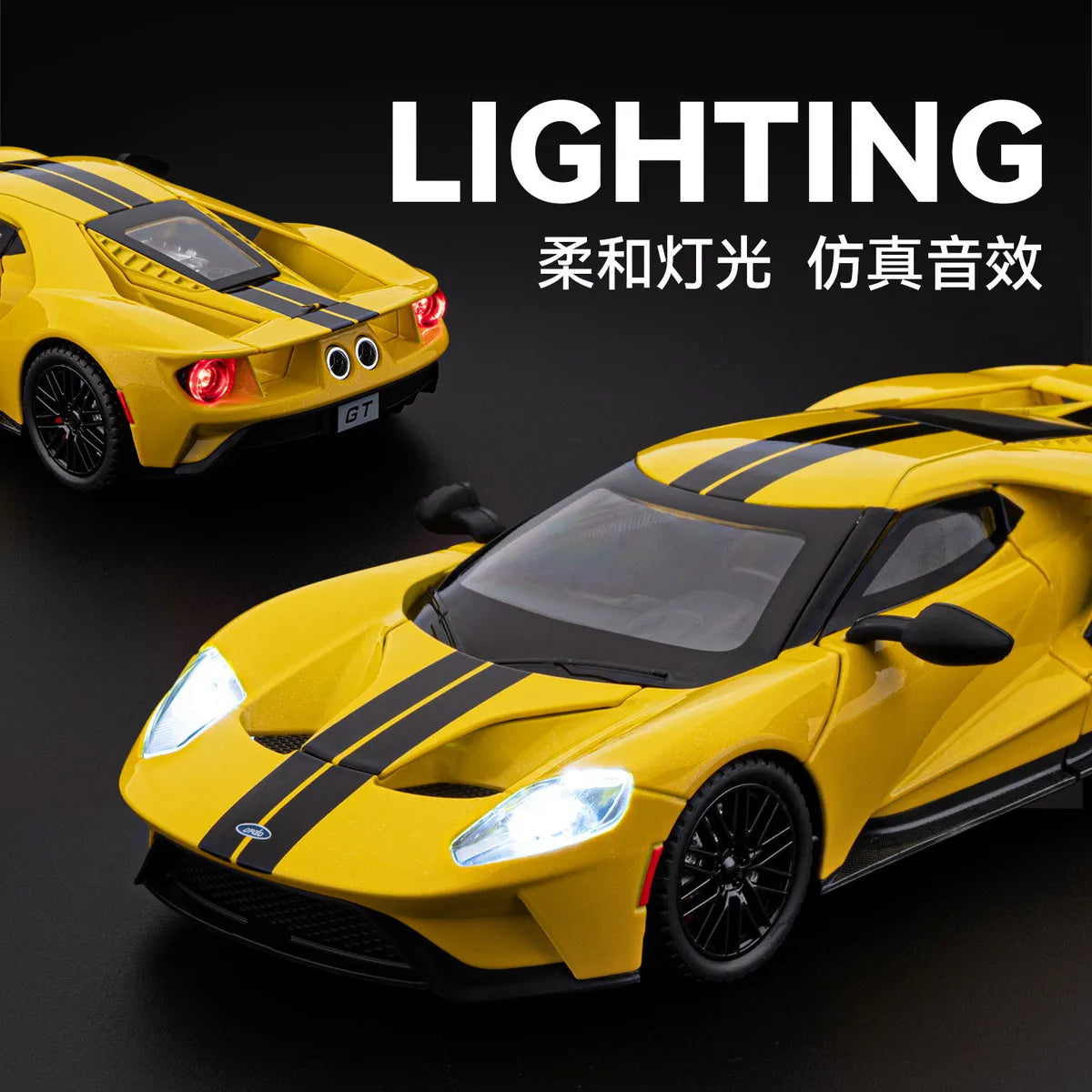 1:24 Diecast Ford GT Super Model Car