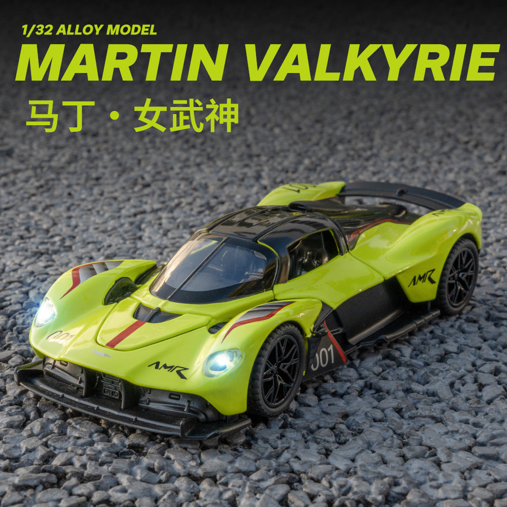 1:32 Diecast Aston Martin Valkyrie Model Car With Acrylic Display Box