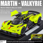1:32 Diecast Aston Martin Valkyrie Model Car With Acrylic Display Box