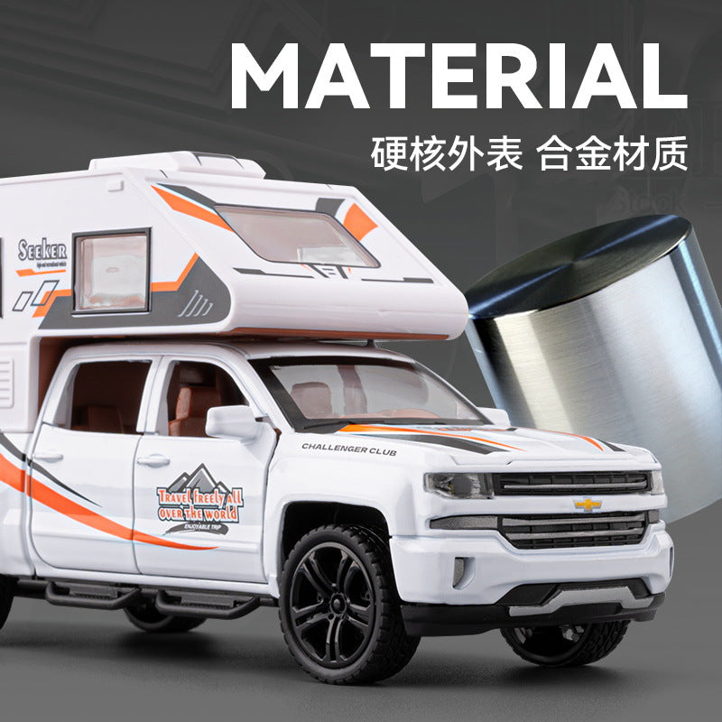 1:32 Diecast Chevrolet Camping Truck Model