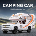 1:32 Diecast Chevrolet Camping Truck Model