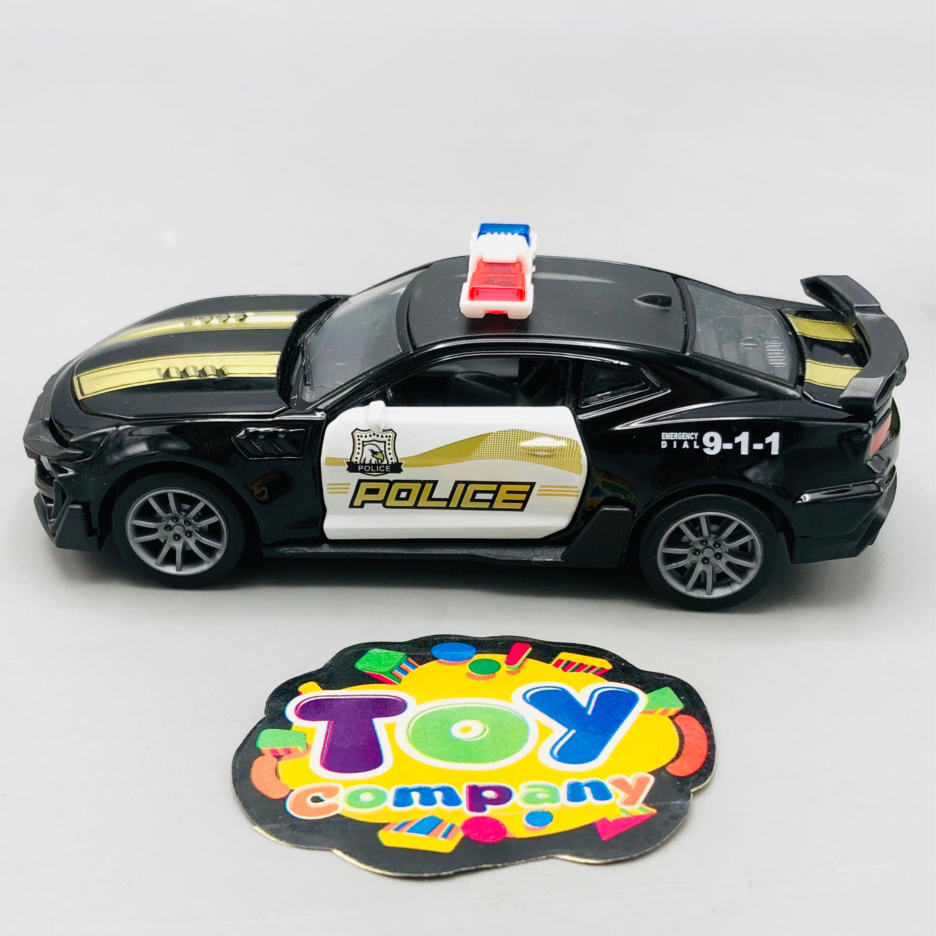 1:36 Mini Diecast Chevrolet Police Model - 1Pc