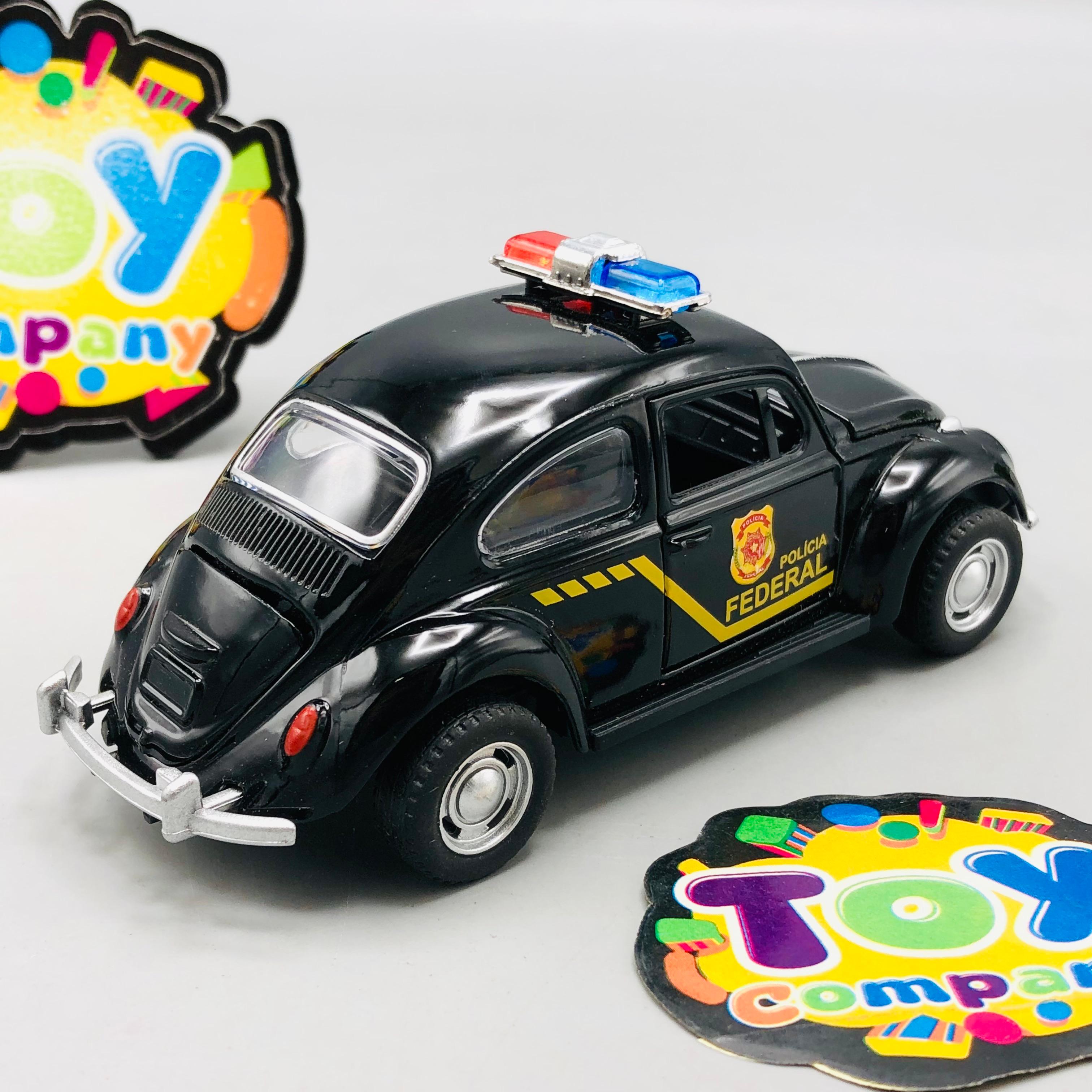 1:36 Mini Diecast Federal Police Beetle Model - 1Pc
