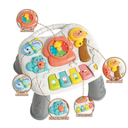 Multi-Functional Baby Musical Learning Activity Table - Gray