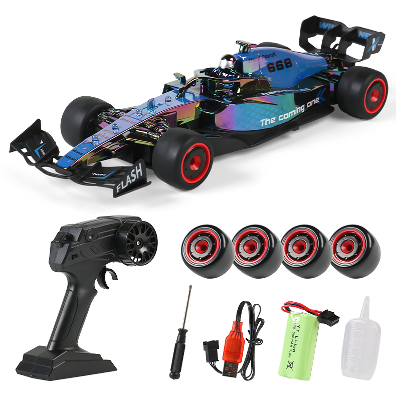 1:14 2.4GHz RC 4WD Ferrari F1 Stunt Car With Smoke