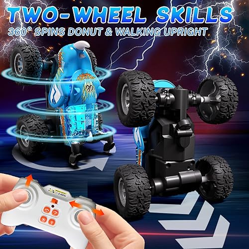 2.4GHz RC Mini Dinosaur Alloy Stunt Car