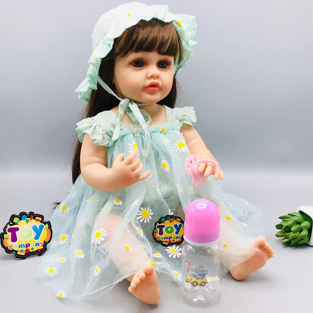 20* Inches Premium Baby Doll - Floral Dress