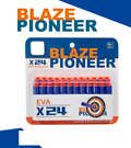 24Pcs EVA Blaze Soft Bullets Pack