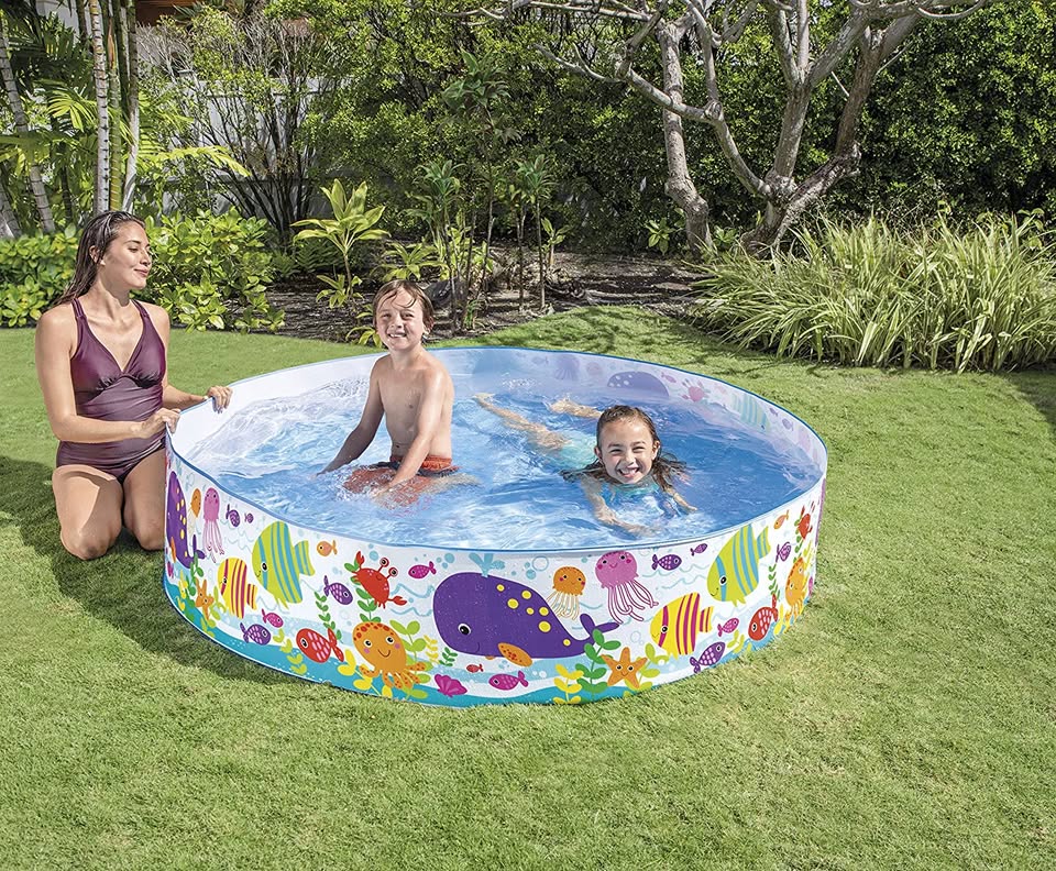 INTEX Ocean Play Snap Set Pool ( 6' x 1'3")  43/200 Description