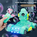 RC Tank Colorful Bubble Machine