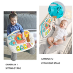 Multi-Functional Baby Musical Learning Activity Table - Gray