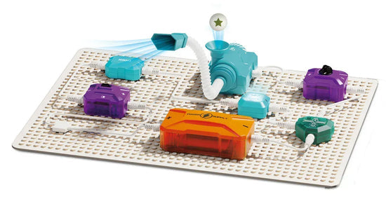 21Pcs Electric Vacuum Cleaner Science Circuit Block