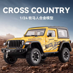 1:24 Diecast Rubicon Jeep Model