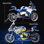 426Pcs DIY Racing Bike Lego Bricks Set