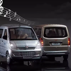 1:24 Diecast Wuling Glory Van Model