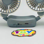 Rechargeable Two Wind Speed Neck Fan
