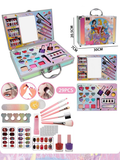 30Pcs Realistic Disney Princess Makeup Briefcase