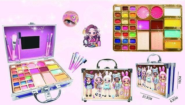 37Pcs Realistic Eye Makeup Suitcase