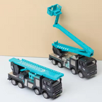 1Pc ABS Inertial City Maintenance Fleet Model - Assortment