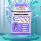 Unicorn Face Recognition & Fingerprint Unlock ATM Machine