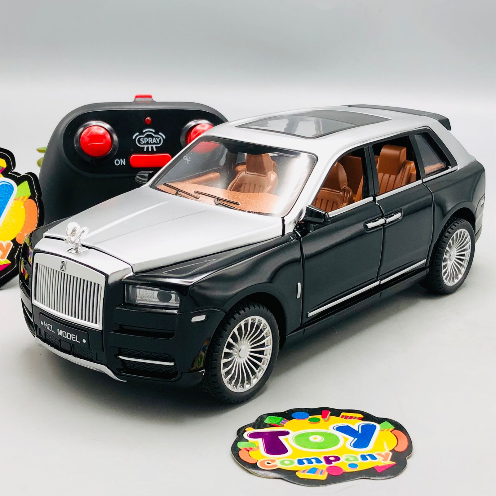 1:22 RC Diecast Rolls Royce Model Car With Smoke