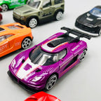 20Pcs Hot Wheels Diecast Mini Inertial Cars Set