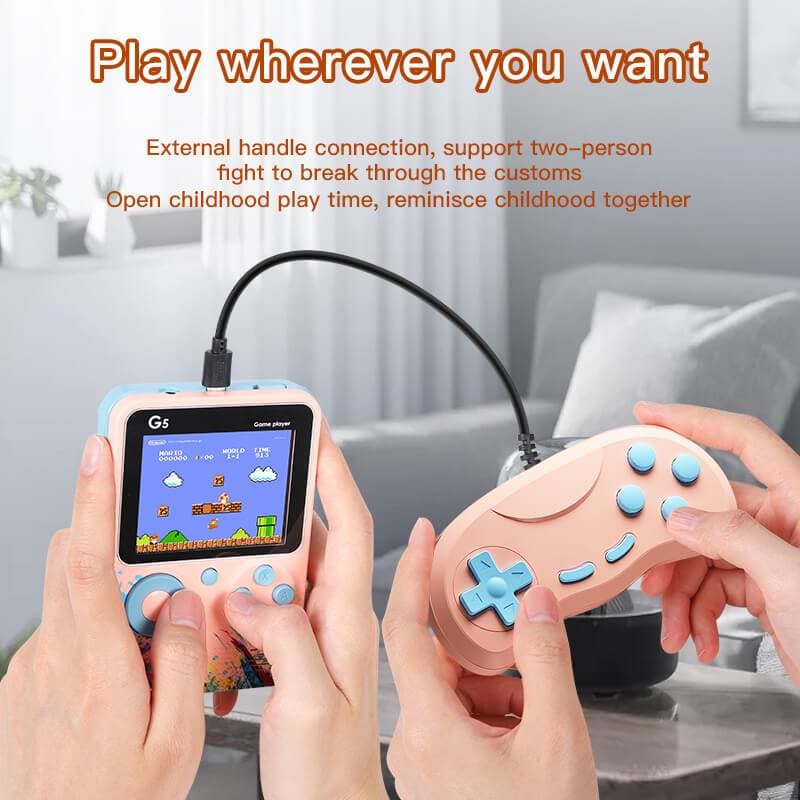 G5 Handheld Video Game With Controller - 500 Games