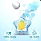 1Pc Portable Travel Star Shape Paper Soap