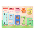 Wooden Montessori Number Blocks For Stacking & Balance