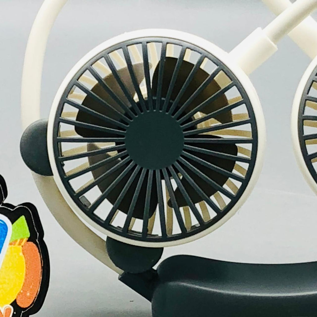 Rechargeable Two Wind Speed Neck Fan