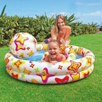 INTEX Play Box Baby Pool (48" x 10") With Ball And Tube