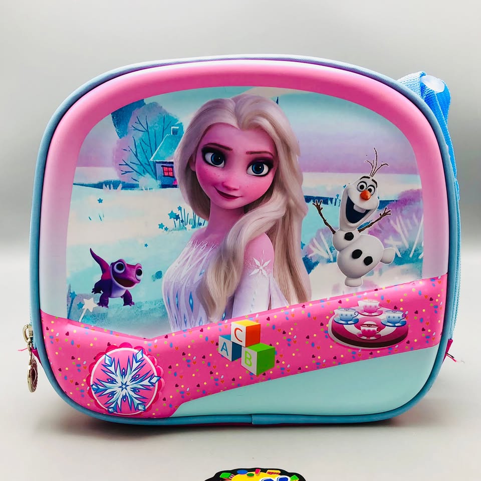 2in1 Frozen Premium Kids Lunch Bag & Pencil Case
