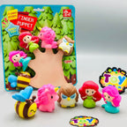 5Pcs Mermaid Themed Finger Puppet