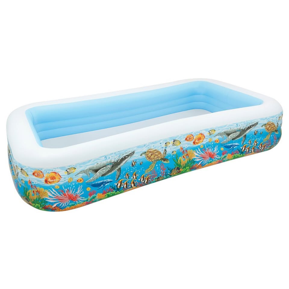 INTEX Swim Center Tropical Reef Family Pool (120" x 72" x 22")