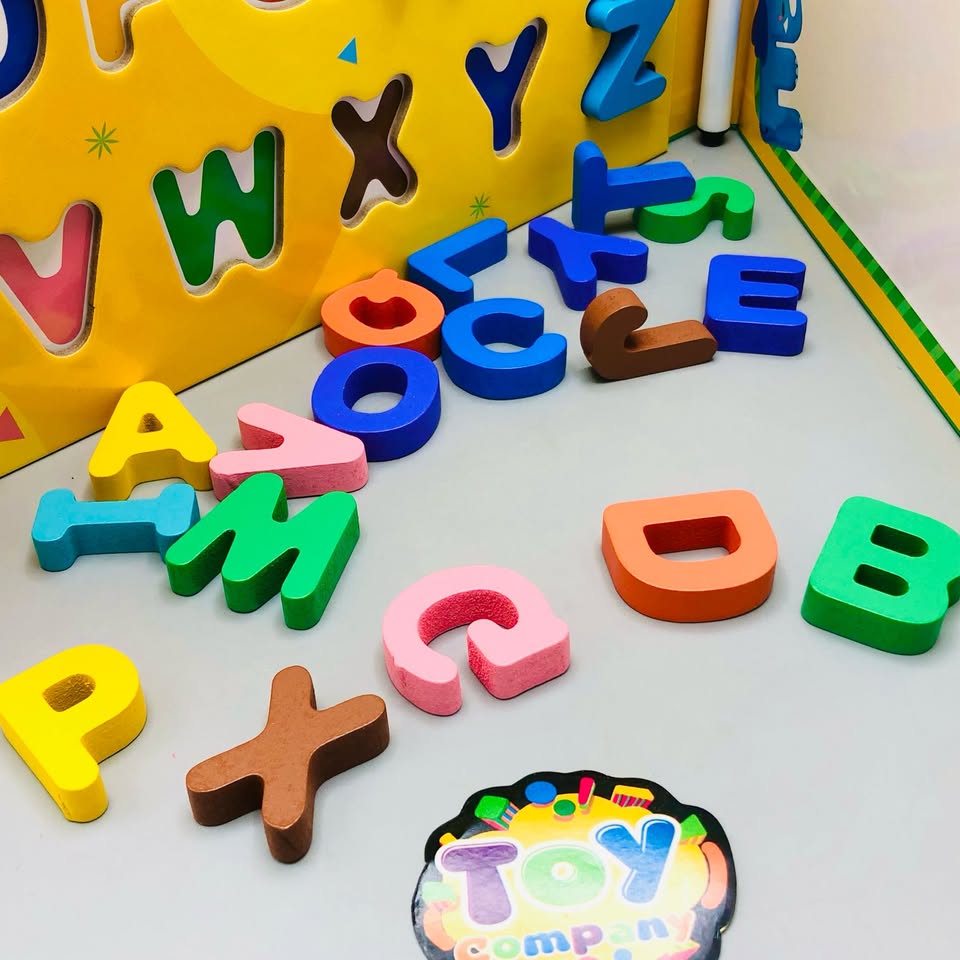 2in1 Montessori English Letters Puzzle Game
