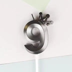 Number 9 Crown Designed Birthday Candle