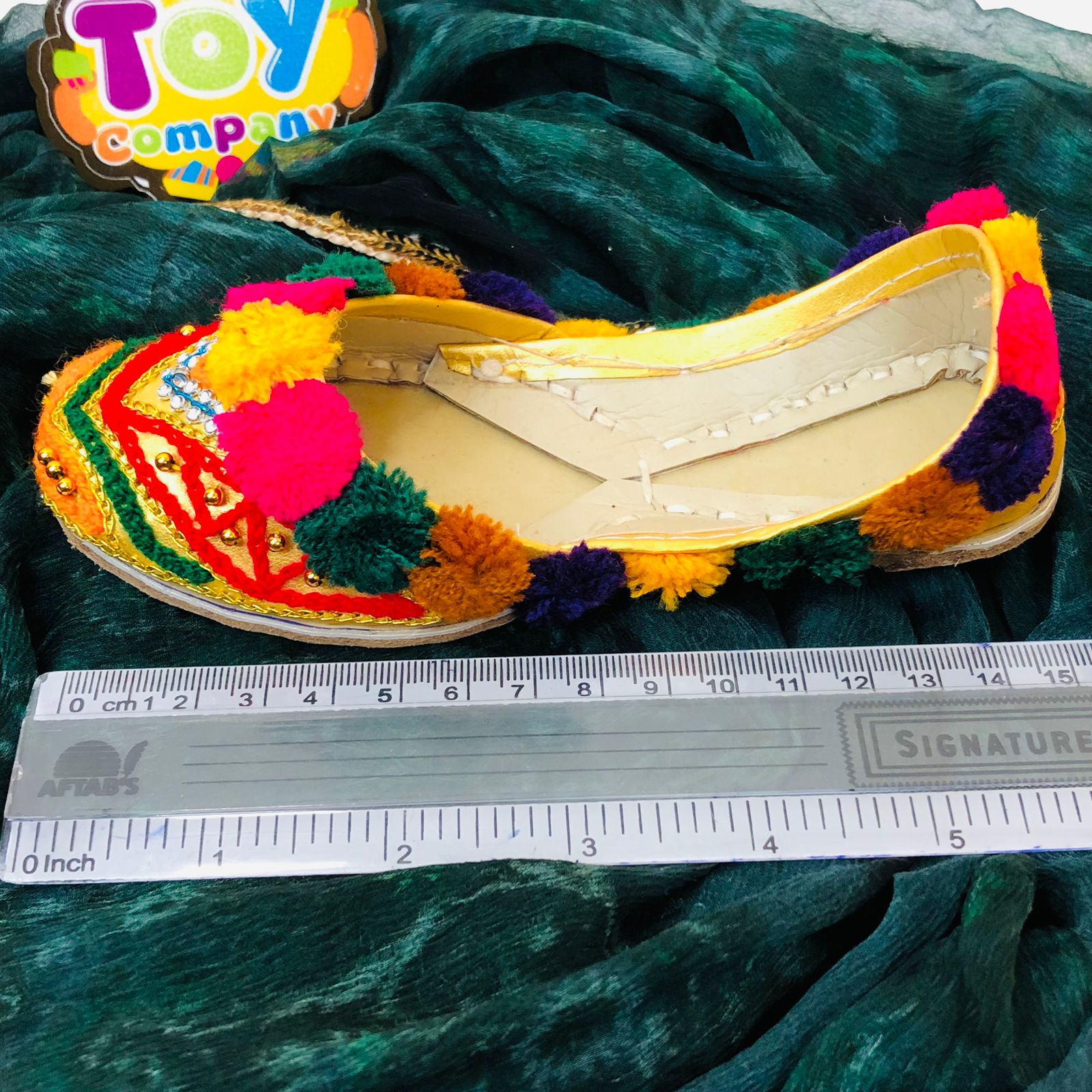 Hand-Made Multani Cultural Khussa For Girls