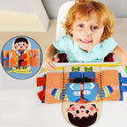 Multi-functional Wooden Montessori Busy Board