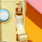 270gms 500ml Cute Bus Design Kids Water Bottle - Yellow