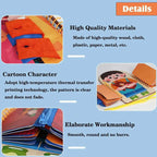 Multi-functional Wooden Montessori Busy Board