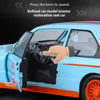 1:24 Diecast BMW M3 E30 Modified Model Car